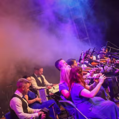 Image showing the Beartla O Flatharta Céili Band members