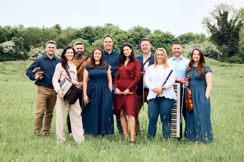 Image showing the Beartla O Flatharta Céili Band members